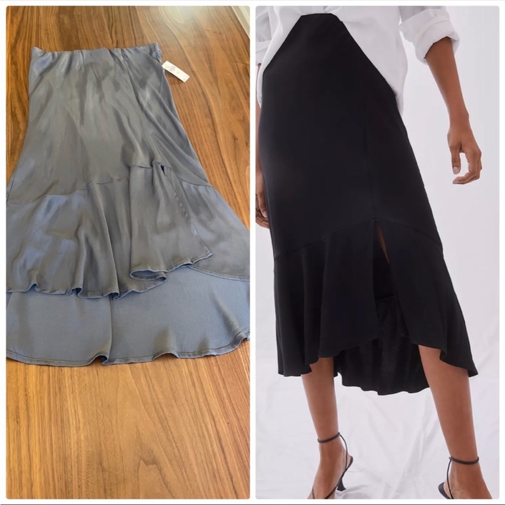 Anthropologie Flounce Skirt